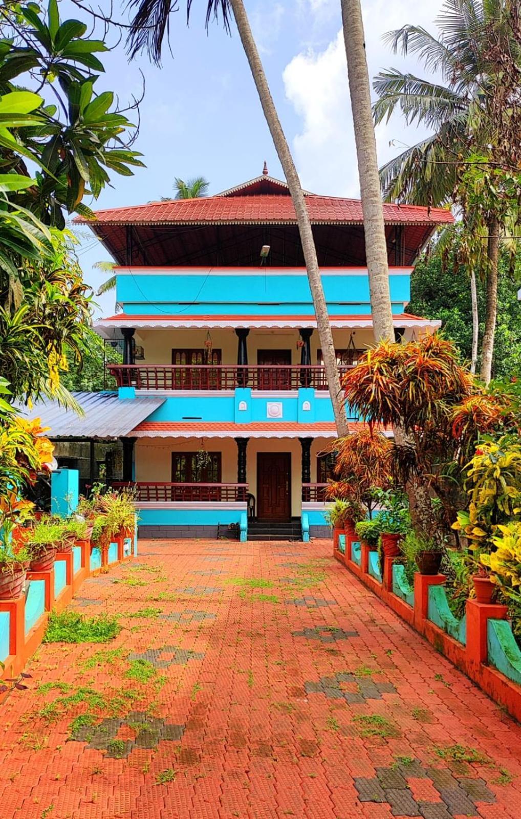 Happy Buddha Homestay วาร์คาลา ภายนอก รูปภาพ